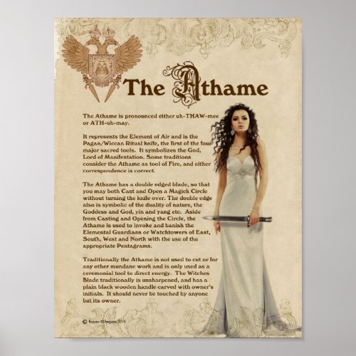 THE ATHAME POSTER