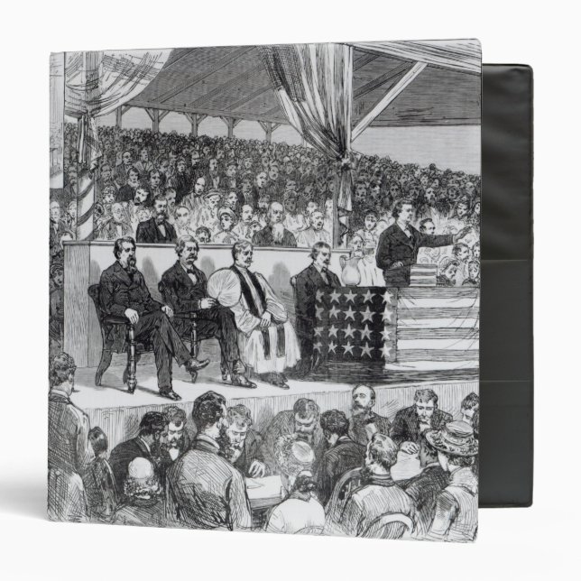 The Atlanta International Cotton Exposition 3 Ring Binder (Front/Inside)