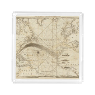 The Atlantic Ocean Acrylic Tray