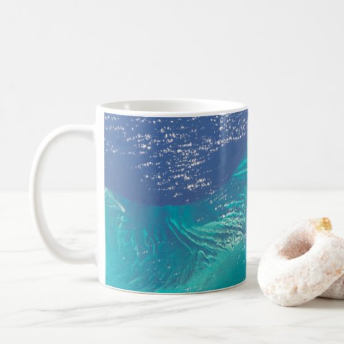 The Atlantic Ocean Off The Coast Of The Bahamas Coffee Mug