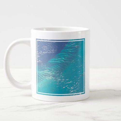 The Atlantic Ocean Off The Coast Of The Bahamas Giant Coffee Mug