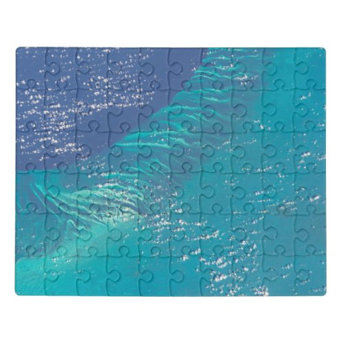 The Atlantic Ocean Off The Coast Of The Bahamas Jigsaw Puzzle