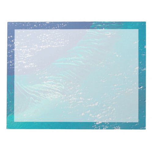 The Atlantic Ocean Off The Coast Of The Bahamas Notepad