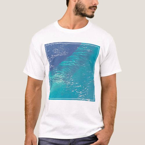 The Atlantic Ocean Off The Coast Of The Bahamas T_Shirt