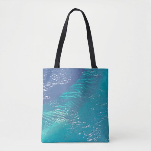 The Atlantic Ocean Off The Coast Of The Bahamas Tote Bag