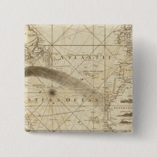 The Atlantic Ocean Pinback Button