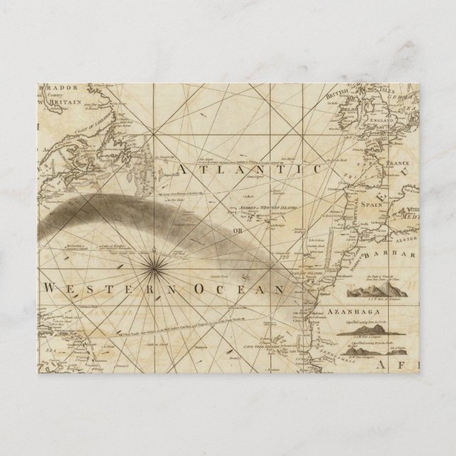 The Atlantic Ocean Postcard (Front)