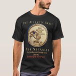 The Atlantis Grail - Gold Series Logo T-Shirt<br><div class="desc">The Atlantis Grail - International Bestselling Series by Vera Nazarian,  T-Shirt. Gold Series Logo on the front.</div>