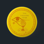 The Atlantis Grail Logo Button - Yellow Quadrant<br><div class="desc">The Atlantis Grail Logo Button - Has the TAG Logo in Yellow. Perfect for the Yellow Quadrant! Show your affiliation! Based on the exciting science fiction series of books by Vera Nazarian.</div>
