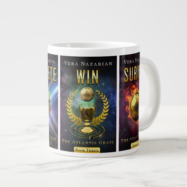 The Atlantis Grail Series - Jumbo Mug (Front Right)