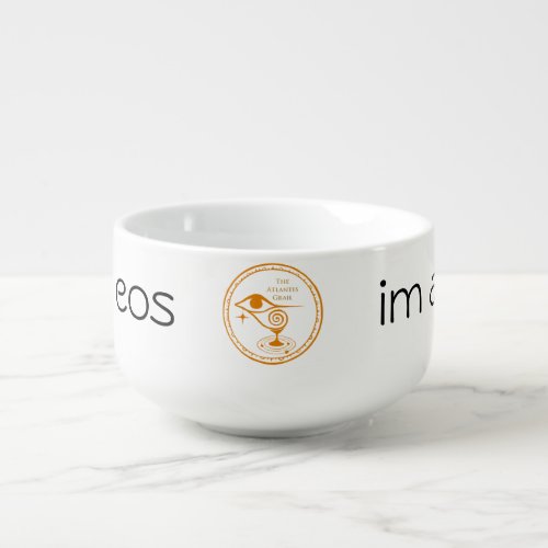 The Atlantis Grail Soup Mug _ Gold Logo