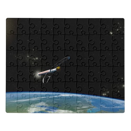 The Atlas V541 Launch Vehicle In Orbit Jigsaw Puzzle