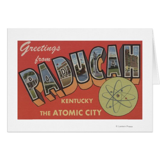The Atomic City - Large Letter Scenes Cards (Front Horizontal)