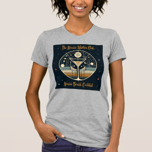 The Atomic Martini Club Atomic Bomb Cocktail T-Shirt