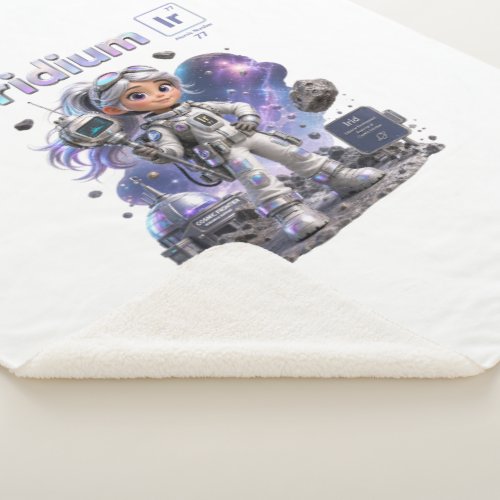 the ATOMIVRA™ Iridium Collection Sherpa Blanket