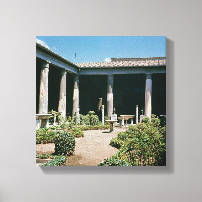 The Atrium, House of the Vettii Canvas Print (Front)