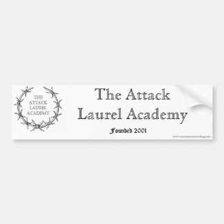 The Attack Laurel Academy Bumper Sticker