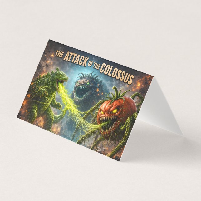 The attack of the Colossus mutant veggie horizonta (Front)