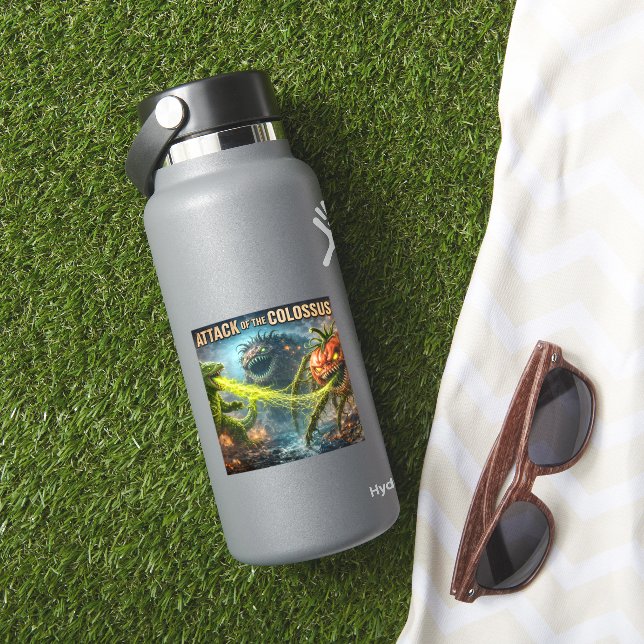 The attack of the Colossus mutant veggie small Gla Sticker (HydroFlask Insitu)