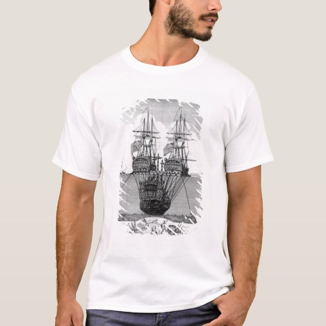 The Attempt made to Salvage the HMS Royal T-Shirt (Front)