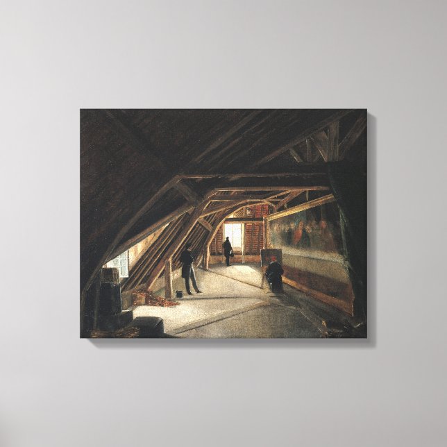 The Attic of a Museum Canvas Print (Front)