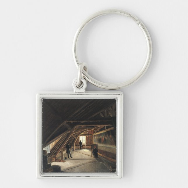 The Attic of a Museum Keychain (Front)