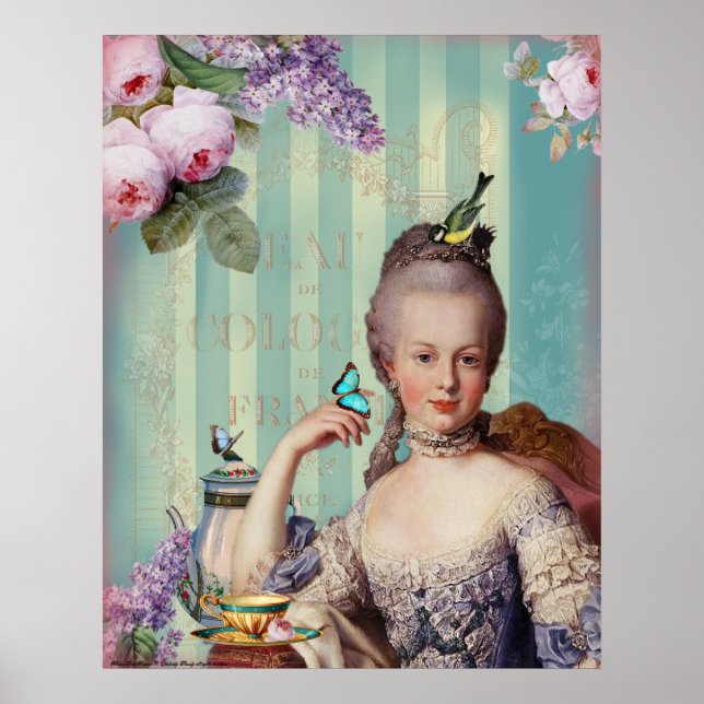 Thé au Petit Trianon Poster (Front)