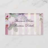 Thé au Petit Trianon – rose Business Card (Back)
