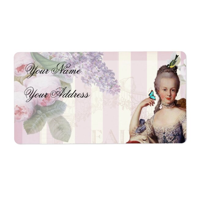 Thé au Petit Trianon – rose Label (Front)