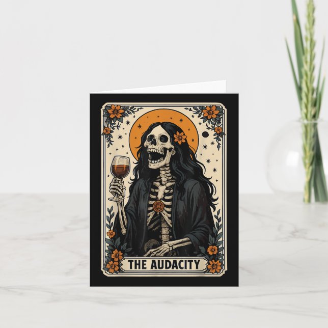 The Audacity Tarot Card  (Front)