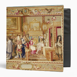 The Audience of Cardinal Chigi with Louis XIV Binder