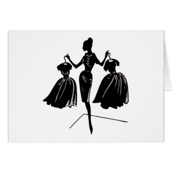 The Audrey Card (white) by Regella at Zazzle