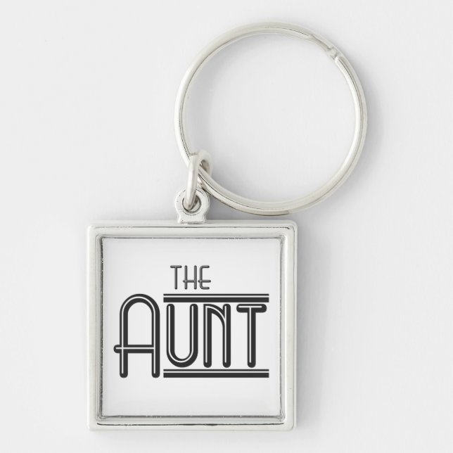 "The" Aunt Keychain (Front)