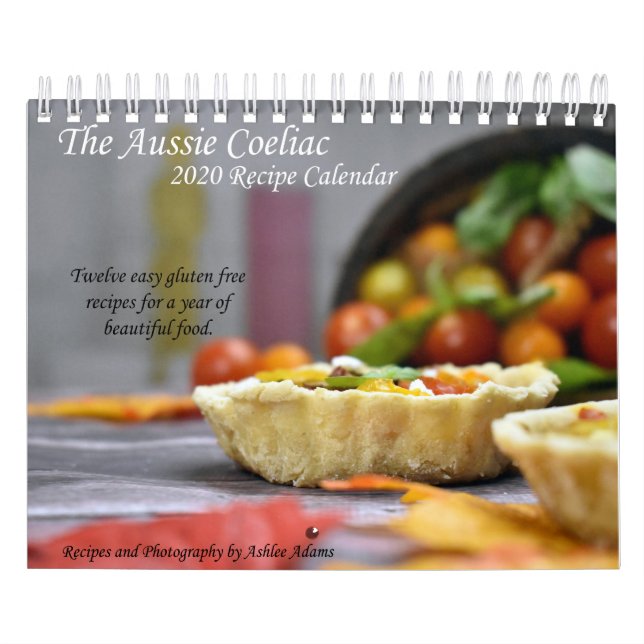 The Aussie Coeliac's 2020 Recipe Calendar (Cover)