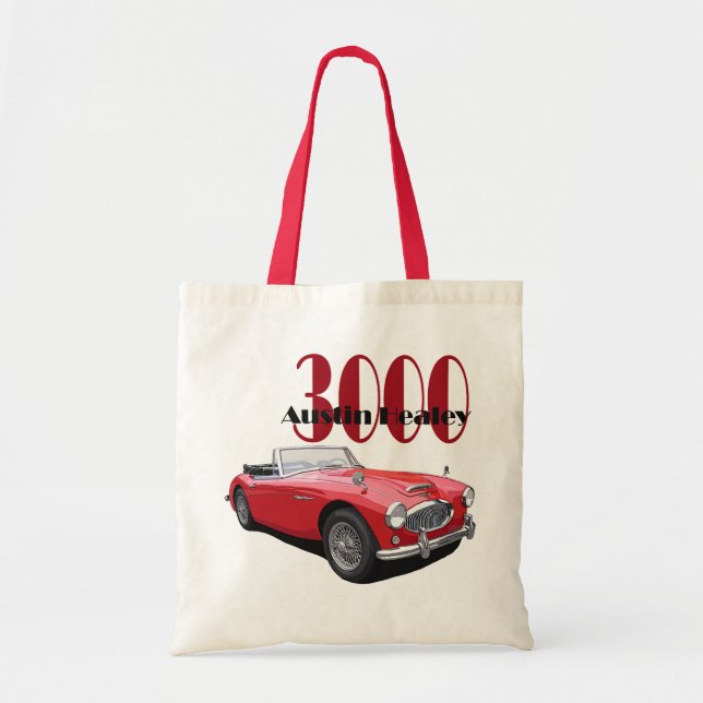 The Austin Healey 3000 Tote Bag (Front)