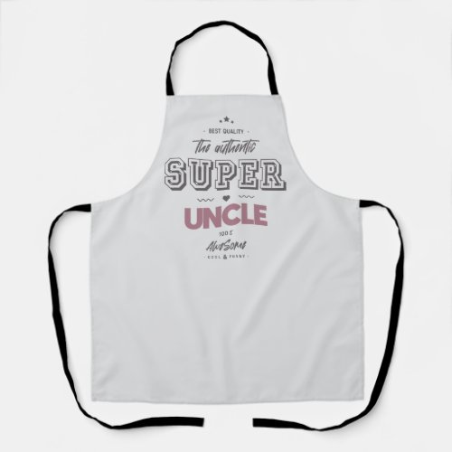 The authentic great uncle apron