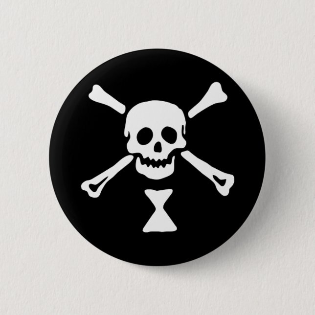 The authentic pirate flag of Emanuel Wynne Button (Front)