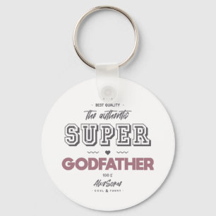 The authentic super godfather keychain