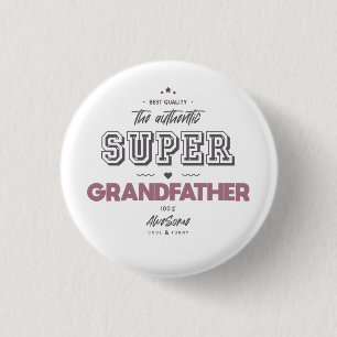 the authentic super grandfather button