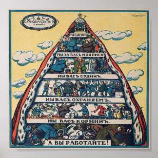 The autocratic system = Alexsai Radakov Poster