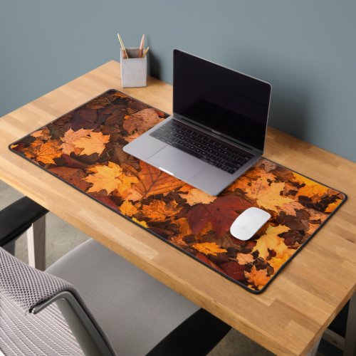 the autumn desk mat