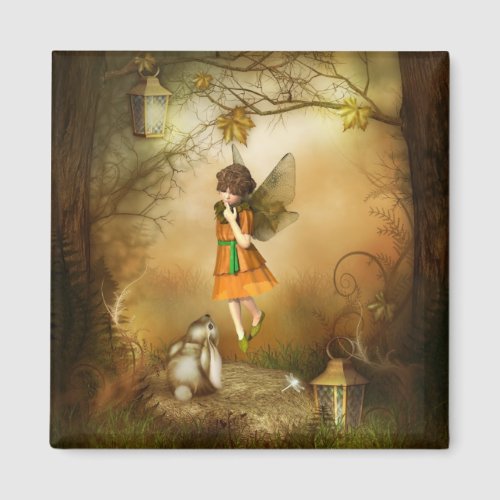 The Autumn Fairy Magnet