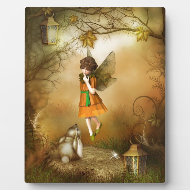 The Autumn Fairy Plaque (Front)