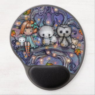 The Autumn Tree Fantasy Art by Molly Harrison Gel Mouse Pad