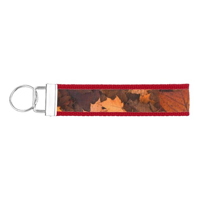 the autumn wrist keychain (Keys on Left)