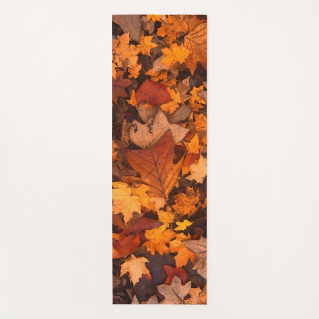 the autumn yoga mat (Front)