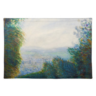 The Auvers Valley on the Oise River Renoir Cloth Placemat