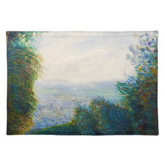 The Auvers Valley on the Oise River Renoir Cloth Placemat
