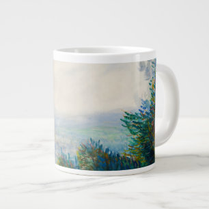 The Auvers Valley on the Oise River Renoir Giant Coffee Mug