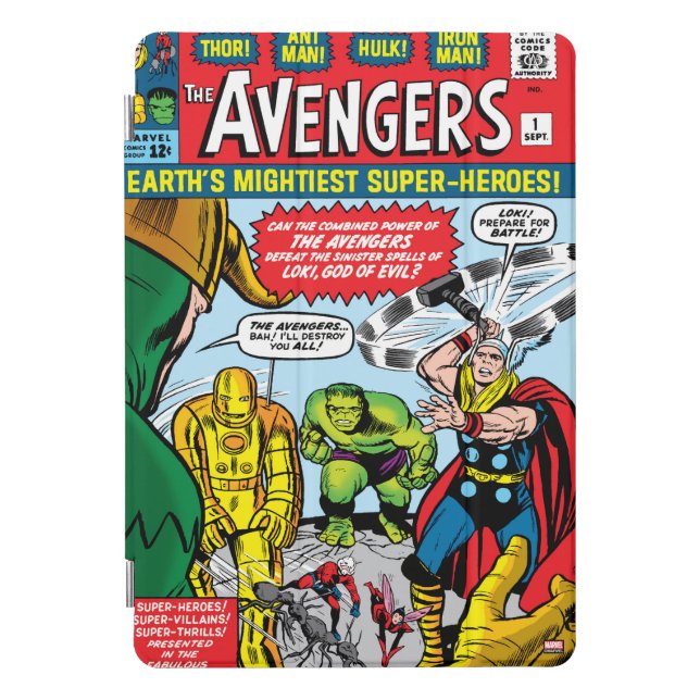 The Avengers #1 Comic Cover (Front)